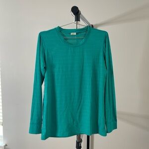 Zyia teal chill long sleeve